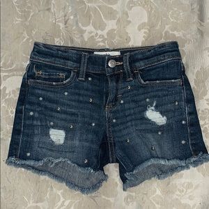 Abercrombie kids denim shorts for girls 5/6